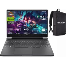 Hp Victus Gaming Amd Ryzen™ 7 8845HS B9KM3EA-16 32GB 1tb RTX4050 6gb W11PRO 15.6" Full Hd Gaming Laptop