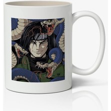 Toyaso Itachi Portre Anime Temalı Beyaz Kupa Bardak Sevgiliye Arkadaşa Hediye