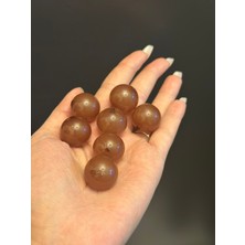 Gönülden Tasarım 7 Adet Kahverengi Plastik Boncuk Set 2 cm