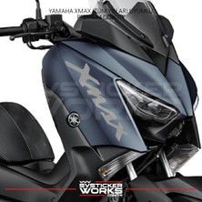 Yamaha Xmax Yazılı Sticker Yan Grenaj Yazı Çift Sticker