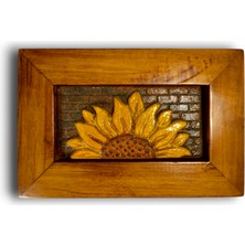 Toprakana Art Papatya Seramik Duvar Panosu