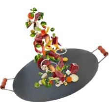 29 cm Saç Tava – Kavurma, Gözleme ve Mangal Kullanımına Uygun, Dayanıklı