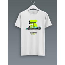 FNBX Sebastian Vettel AMR22 Yeşil T-Shirt