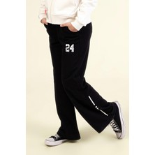 Dmb Mojo Kız Çocuk 9-14 Yaş Baskılı Palazzo Eşofman Altı Siyah