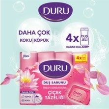 Fresh Sensection Çiçek Tazeliği 4’lü Katı Duş Sabunu – Ferahlatıcı Bitkisel Formül