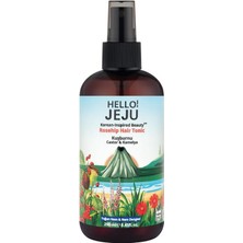 Hello Jeju Hello! Jeju Kuşburnu, Castor ve Kamelya Saç Bakım Tonik 250 ml Vegan Dökülmeye Karşı Etkili