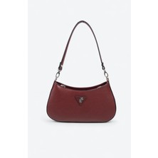 Silver & Polo Silver Polo Bordo - Bordo Düz Kadın Omuz Çantası SP1251