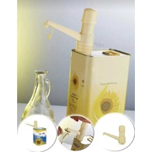 Siyah Sıvı Yağ Pompası Zeytinyağı Ayçiçek Yağı Pompası Pratik Zahmetsiz Kullanım Pompa Orjinal 1650