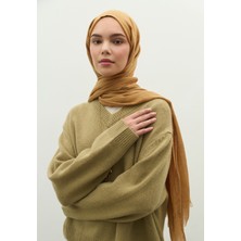 Fresh Kaşmir Dokulu Şal Sütlü Kahve