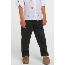 Jacklions Jack Lions Erkek Çocuk 1-5 Yaş Yumuşak Denim Pantolon 2446 Siyah