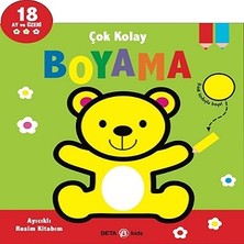 Beta Kids Çok Kolay Boyama - Ayıcıklı Resim Kitabım