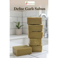 Hataybook Garlı Defne Sabunu %90 Defne 6 Adet Defne Yaprağı Özlü