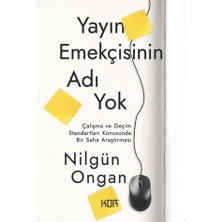 Kor Kitap Yayın Emekçisinin Adı Yok