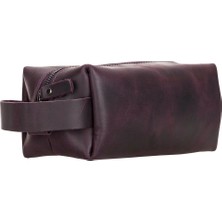 MCM Group Deri Bakım ve Seyahat Çantası, M Beden, Aa7 Mor