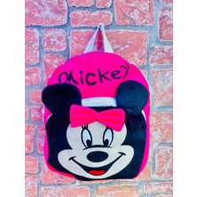 Doğan Hediyelik Peluş Çocuk Sırt Çantası - Labubu Hello Kitty Kuromi Stitch Mickey Mouse Bugs Bunny Çanta