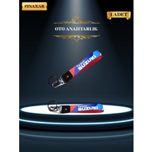 Suzukı Renkli Oto Anahtarlık, Pınaxar Yerli Üretim Anahtar.