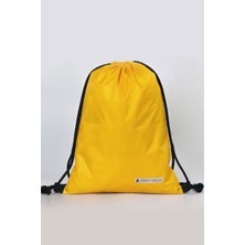 Rakerplus Sarı 32X45 cm Su Geçirmez Büzgülü Krampon ve Spor Çantası