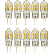 Avarson (10 adet) OSAKA 2W Sarı Işık (3000K) G4 Duylu LED Kapsül Ampul