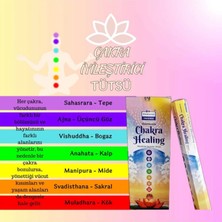 Darshan 7 Çakra Tütsü Içerisinde 7 Farklı Koku 20 Çubuk
