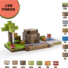 Birlik Oyuncak Magnetıc Küpler Creatıve Worl - Çiftlik Eğitici ve Eğlenceli Tasarımlı 192 Parça Oyun