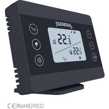 General Life Gaia HT280S Rf Kablosuz Ekonomi Konfor Mod Seçenekli Oda Termostatı