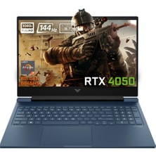 Hp Victus 16-S1023NT Amd Ryzen 7-8845HS 9Z795EA FR66 40 GB Ddr5 512 GB SSD RTX4050 6gb 16.1 Inç 144Hz Full Hd Windows 11 Pro Gaming Laptop