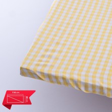 Bimotif 10LU Lastikli Okul Sıra Örtüsü ve 1 Adet Öğretmen Masa Örtüsü (Pamukludur), Sarı