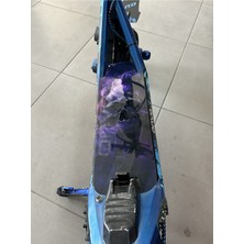 Bisiklet Dünyam Onvo Rx5 Scooter Plexi Tabanlık Yapışkanlı Deck 3mm Mor
