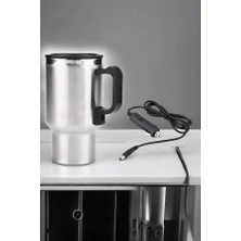 Erbar Kettle Kapaklı Araç Içi Termos Tüm Arabalara Uyumlu Çakmaklık Girişli Su Is? - M050R597-K48