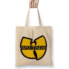 Toyaso Wu Tang Clan Logo Wutang Clan Vintage 9os Vintage Style Bez Çanta Alışveriş Çantası
