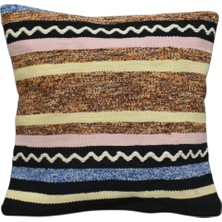 Kilim Antik El Dokuma Kilim Kırlent Yastık Kılıfı 0251 - Yeni - Çok Renkli
