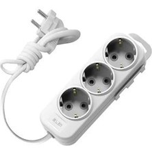 MCM Group Elbi 2 Metre 3 Lü Çocuk Korumalı Grup Priz