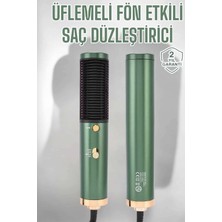 MCM Group Üflemeli Fön Tarak Düzleştirici Seramik Kaplama Elektriklenme Karşıtı