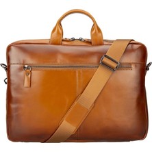 MCM Group Apollo 13-14 Inç Deri Laptop Çantası RST2EF Taba