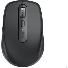 Nil Avm Logıtech Mx Anywhere 3s Kompakt Optik Sensörlü Sessiz Bluetooth Kablosuz Mouse Siyah 910-006929