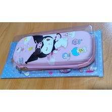 Ada Çanta Kırtasiye Kuromi Figürlü Kabartmalı Kalem Kutusu/çantası AD76301