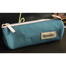 Ada Çanta Kırtasiye Üçgen Model Tek Bölmeli Kalem Kutusu