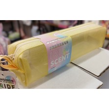 Ada Çanta Kırtasiye Şeffaf Fileli Kalem Çantası Içten Korumalı (22CM*7CM)