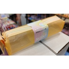 Ada Çanta Kırtasiye Şeffaf Fileli Kalem Çantası Içten Korumalı (22CM*7CM)