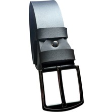 Gündoğdu Deri Siyah 4,5cm Sade Birinci Sınıf Sunideri Kot Kemer