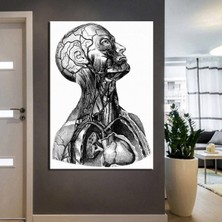 Poliklinik Klinik Hastane Dekorasyonu Hd Dikey Baskı Kanvas Tablo Hastane Tabloları Hst-43