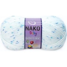 Nako Bebe Color Mavi Benekli 1 Adet Colar : 31301