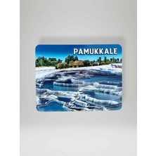 Mundy Pamukkale Temalı Kabartma Pvc Magnet Buzdolabı Süsü (KOD:971)  90CM x 70CM