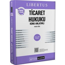 Pegem 2026 Kpss A Grubu Libertus Ticaret Hukuku Konu Anlatımı Pegem Akademi Yayınları
