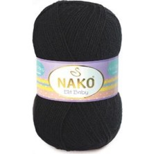 Nako Elit Baby Siyah 5 Adet Colar : 217