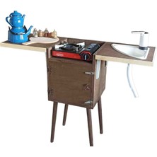 Night Camper Kamp Mutfağı (Katlanır Kamp Mutfak Tezgahı Mobilyası)