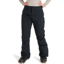 Quiksilver ERJTP03299-BACKYARD Pt Siyah Normal Düz Kadın Kayak Pantolonu