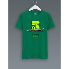 FNBX Sebastian Vettel AMR22 Yeşil T-Shirt