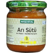 Arı Sütü Polen Bal Karışımı B 7.000 Mg Gold Seri 220 gr