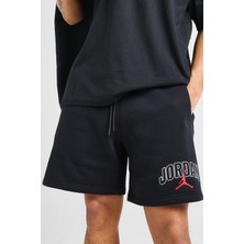 Nike Jordan Brooklyn Fleece Men's Graphic Shorts Erkek Pamuklu Şort Siyah